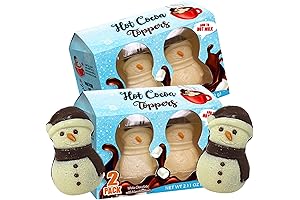 Gourmet Christmas Snowman Hot Chocolate Melting Balls: The Perfect Winter Treat