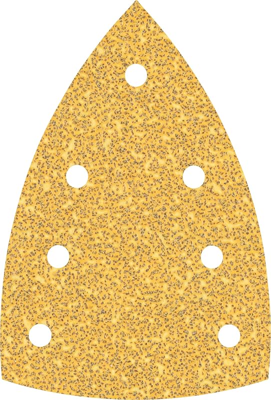 Bosch Professional 10x Expert C470 Sandpaper (for Hardwood, Paint on Wood, 100x150 mm, Grit 40, Accessories Multi Sander) | for Paint on wood, Hardwood, Ø 100x150 mm, Grit 40, Professional Accessory Multi Sander