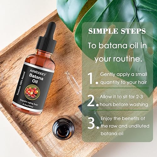 Miniatura 3 de Aceite de batana para el crecimiento del cabello, aceite de batana para el crecimiento del cabello, Dr. Sebi orgánico, 100 % puro aceite de batana