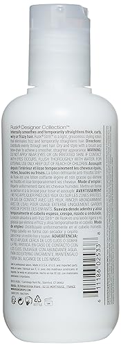 Miniatura 2 de RUSK Designer Collection Str8 Loción antiencrespamiento y antirizos, 6 onzas, ligera y sin grasa, elimina temporalmente los rizos y elimina el