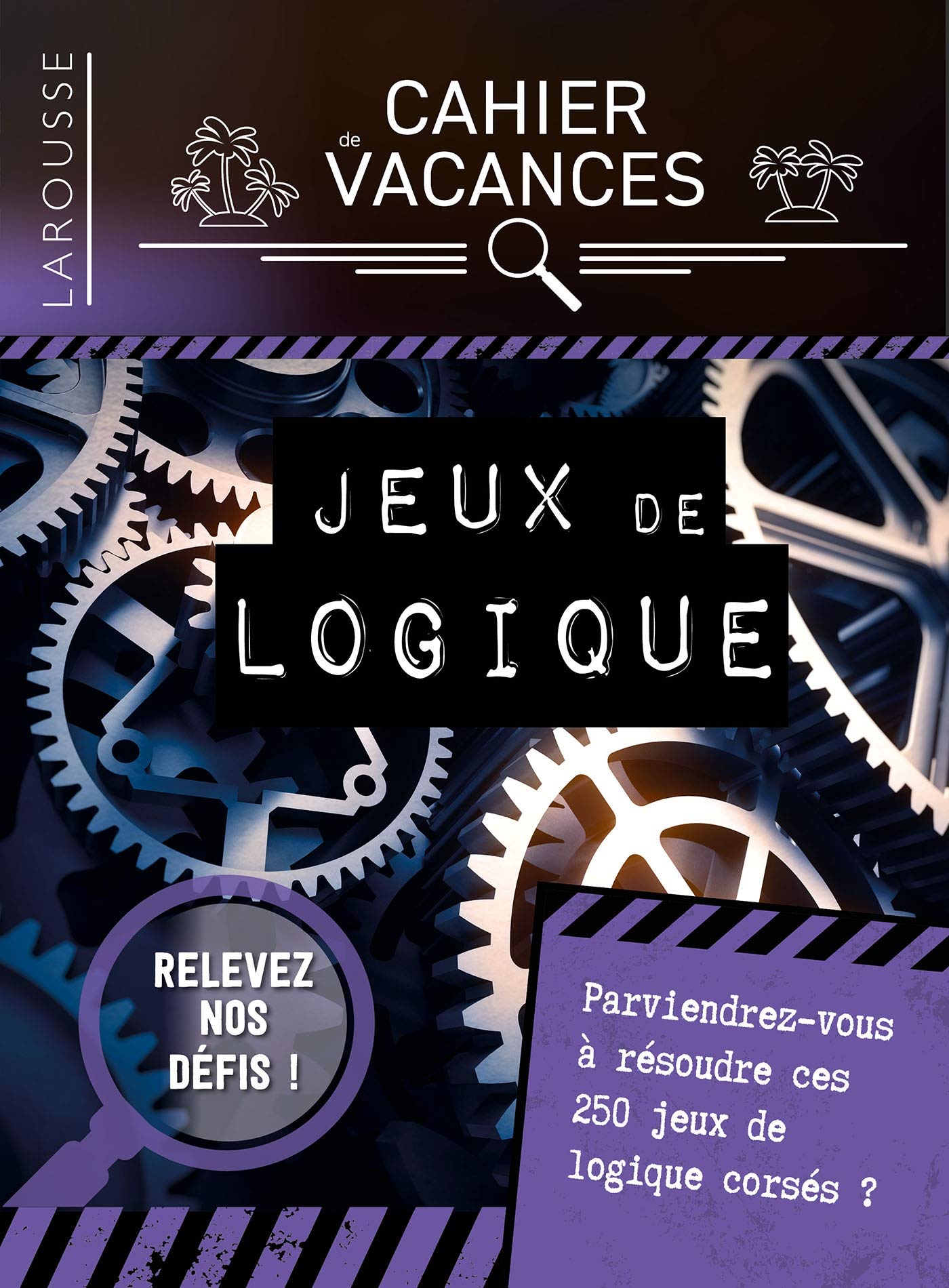 Cahier de vacances Larousse (adultes) spécial JEUX DE LOGIQUE