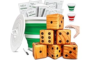 SWOOC Games - Yardzee, Farkle & 20+ Giant Dice Games