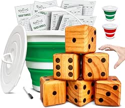 SWOOC Games - Yardzee, Farkle, & 20+ Giant Dice Games