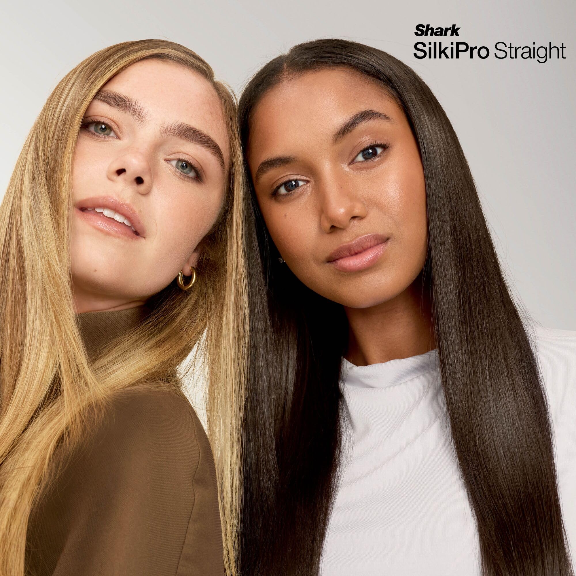 Shark SilkiPro Straight Glätteisen + Haartrockner, Rosa [HT401EUPK] | mit hitzebeständiger Aufbewahrungsbox – Rosa [HT401EUPK]