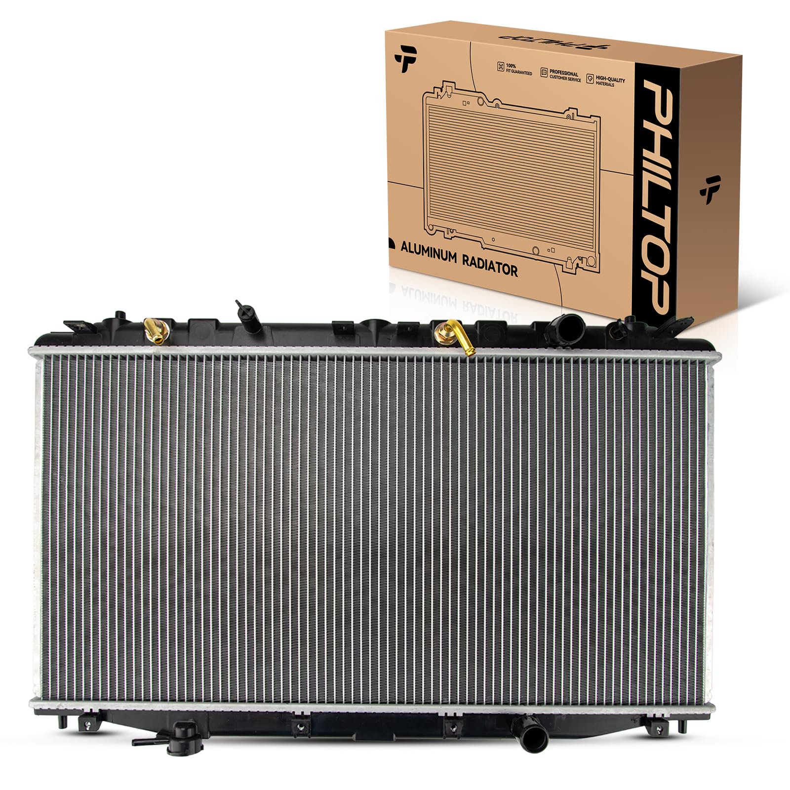 PHILTOP Core Radiator for 2008-2012 Accord 2.4L