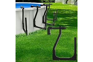 4-Pack Adjustable Solar Saddle Pool Cover Saddle Storage Holder Set