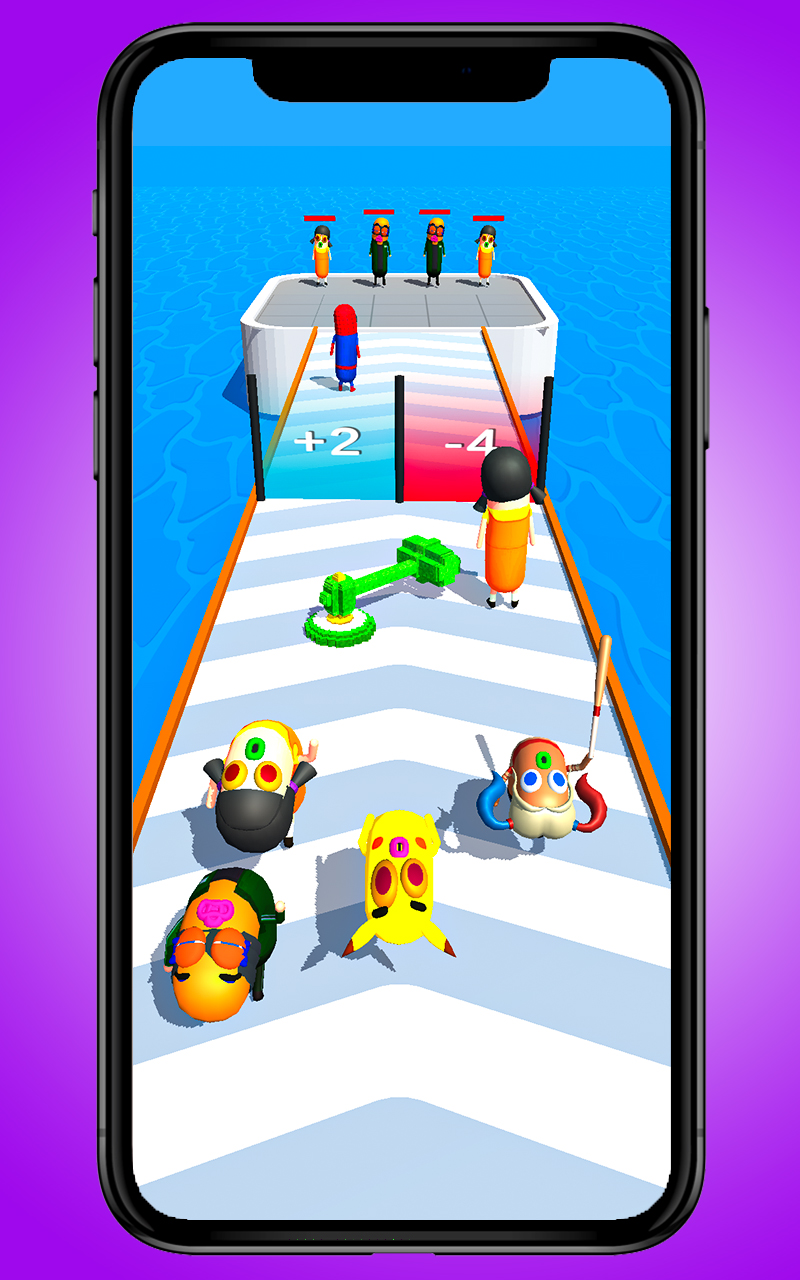 Merge Sausage Fight! Crowded Monsters Rush Master 3D Merge Sausage