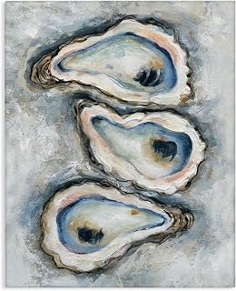Stupell Industries Organic Oyster Bar Canvas Wall Art, design by Carol Robinson, 30 x 24