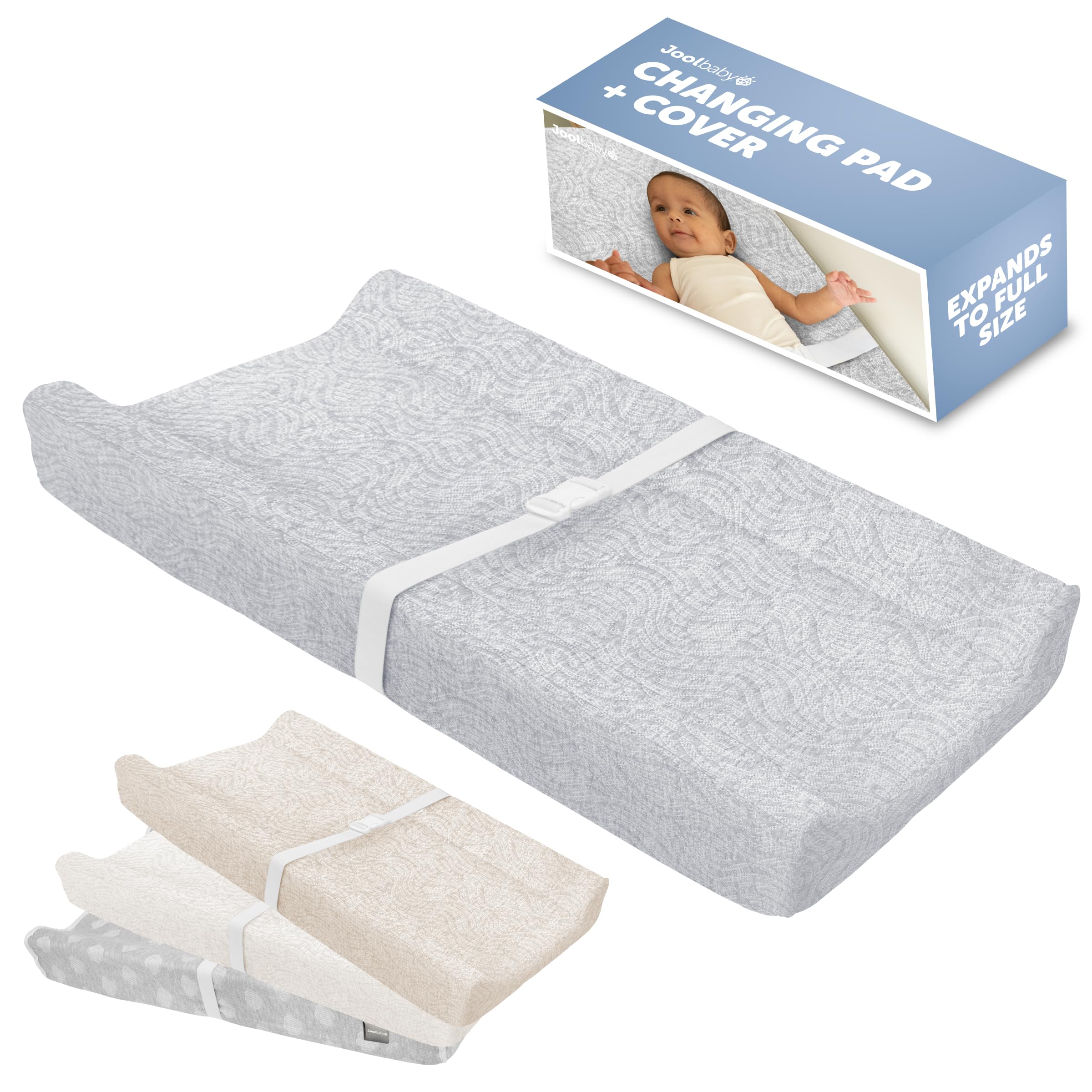 Serenity Soft Changing Pad + Washable Cover