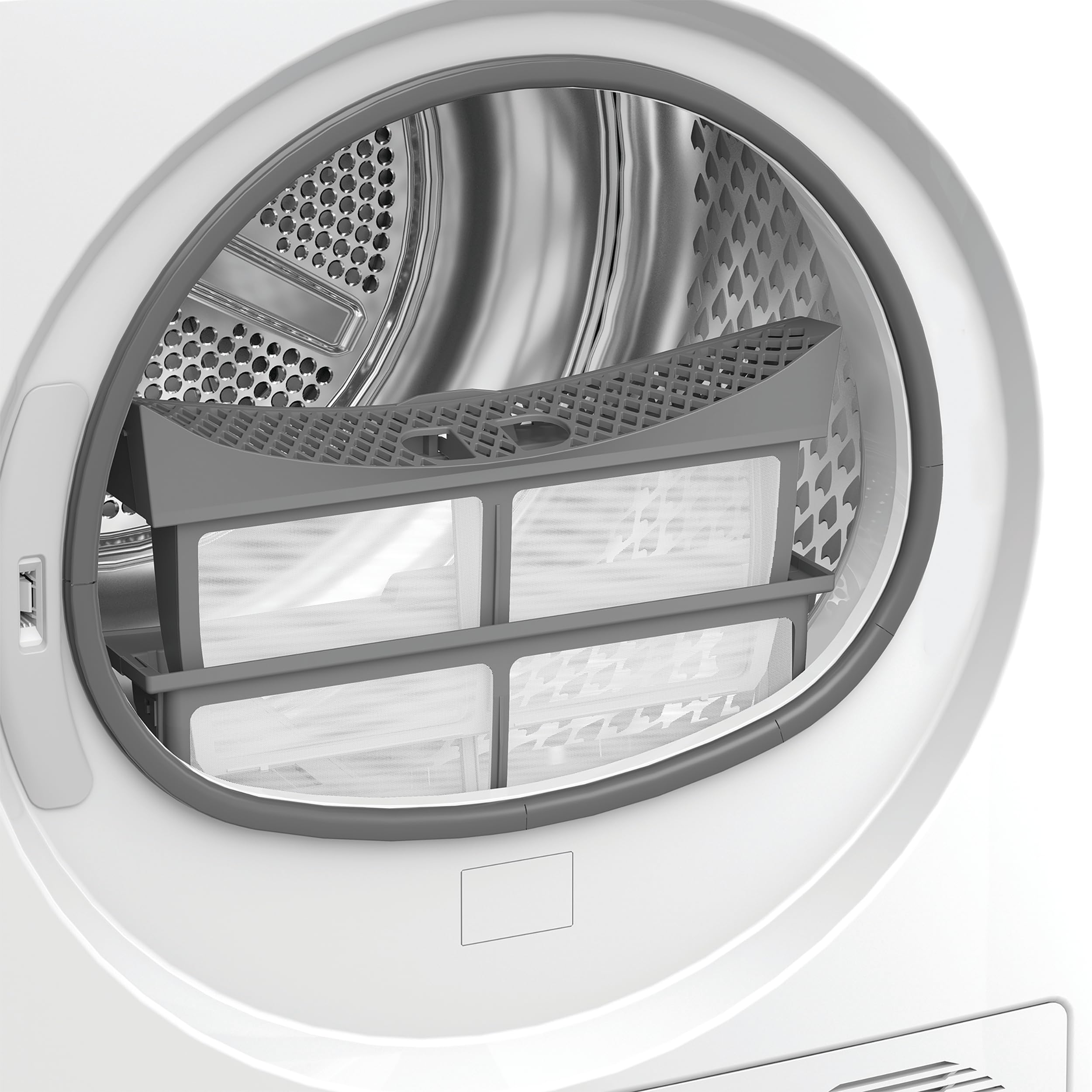 Whirlpool C WD 103M WBS IT – Asciugatrice 10 Kg A Pompa di Calore, Libera Installazione, Classe D, 6° SENSO, Adaptive Dry, Irontouch, Scarico Diretto, Opzione Luce Cestello. 84,6 x 59,8 x 60,7 cm