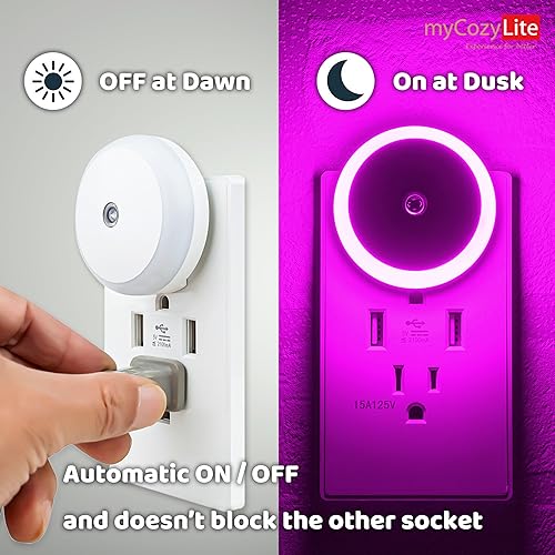 Miniatura 2 de Paquete de luz nocturna LED., Rosa