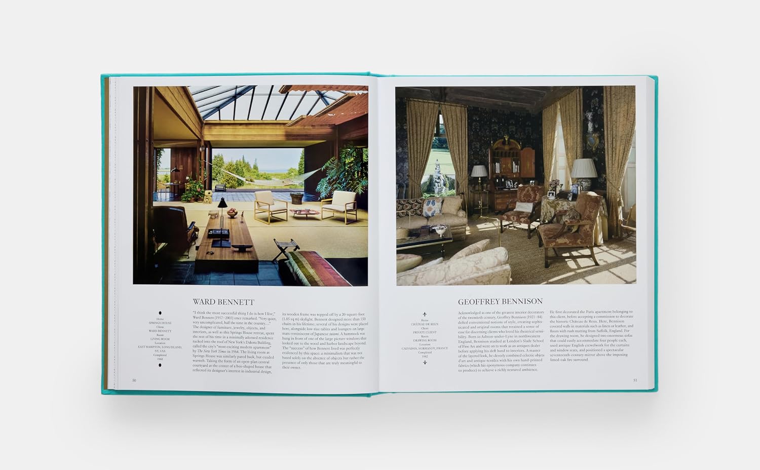Interiors: The Greatest Rooms of the Century (Sky Blue Edition)