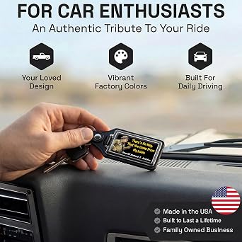Brotherhood Car Key Chain for Buford T Justice - Smokey Bandit Keychain