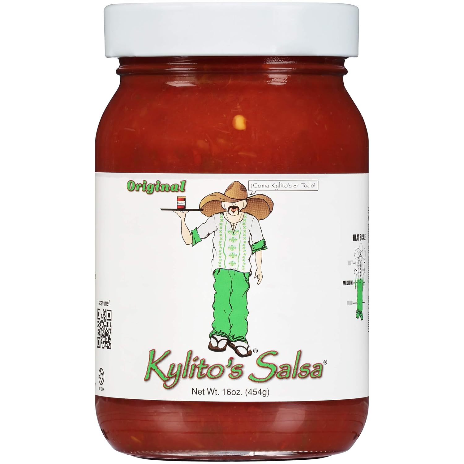 Kylito's Salsa 16oz Jar (Pack of 3) (Choose Flavor Below