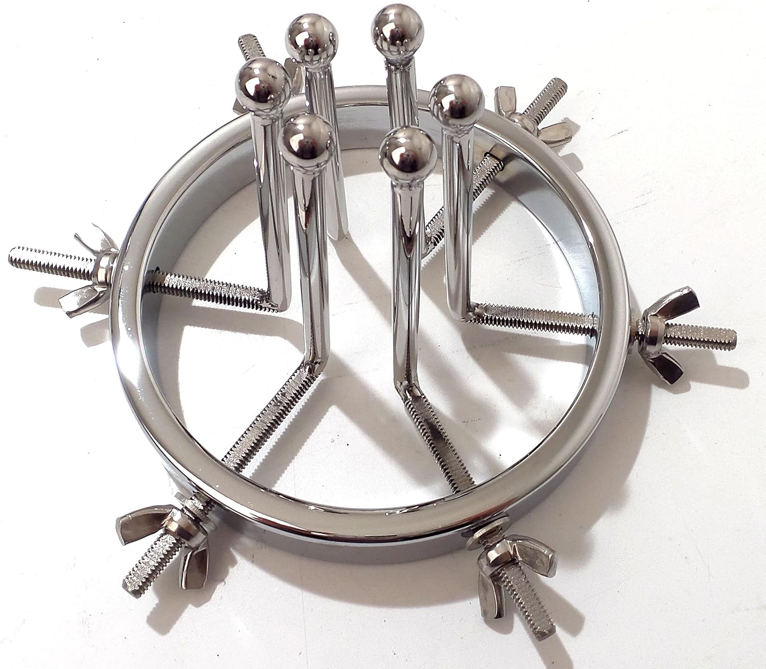 Amateur MILF In Spreader Bar Made To Cum Multiple Times, Squirt And Ass To Mouth Dildo - Foto 11