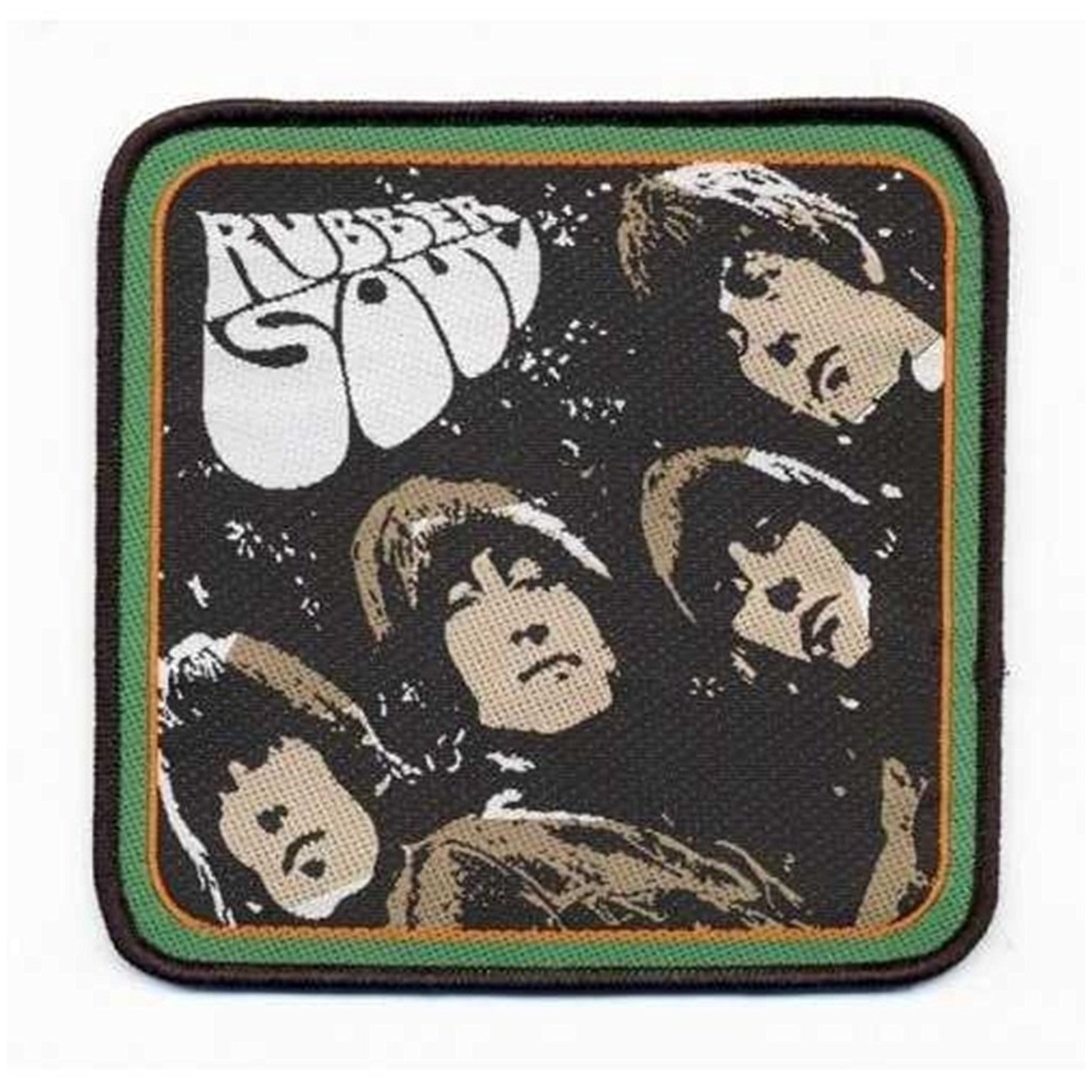 The Beatles Classic Embroidered Sew or Iron on Patch (Rubber Soul Album Iron On)Q