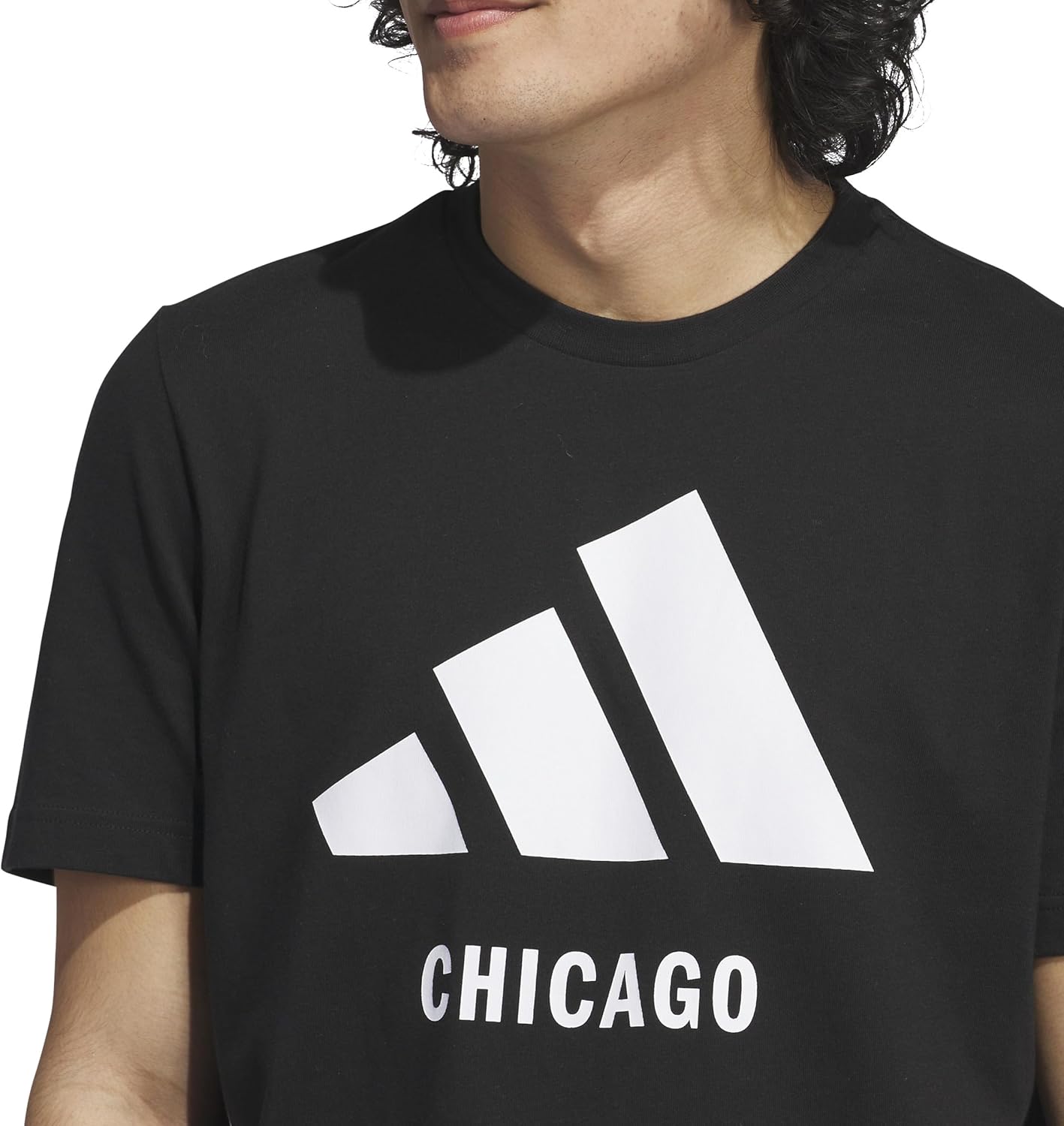 Adidas Mens Chicago Graphic T-Shirt