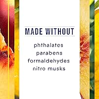 Vista 6 de Glade Tarro de vela perfumada de 3 mechas, Yuzu y melocotón blanco, ambientador infundido con aceites esenciales, 6.8 onzas, 3