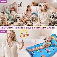 Vista 2 de Jorbest Almacenamiento de puf de animales de peluche, bonita construcción para niños y adultos, fundas de terciopelo de lujo para puf solo sin