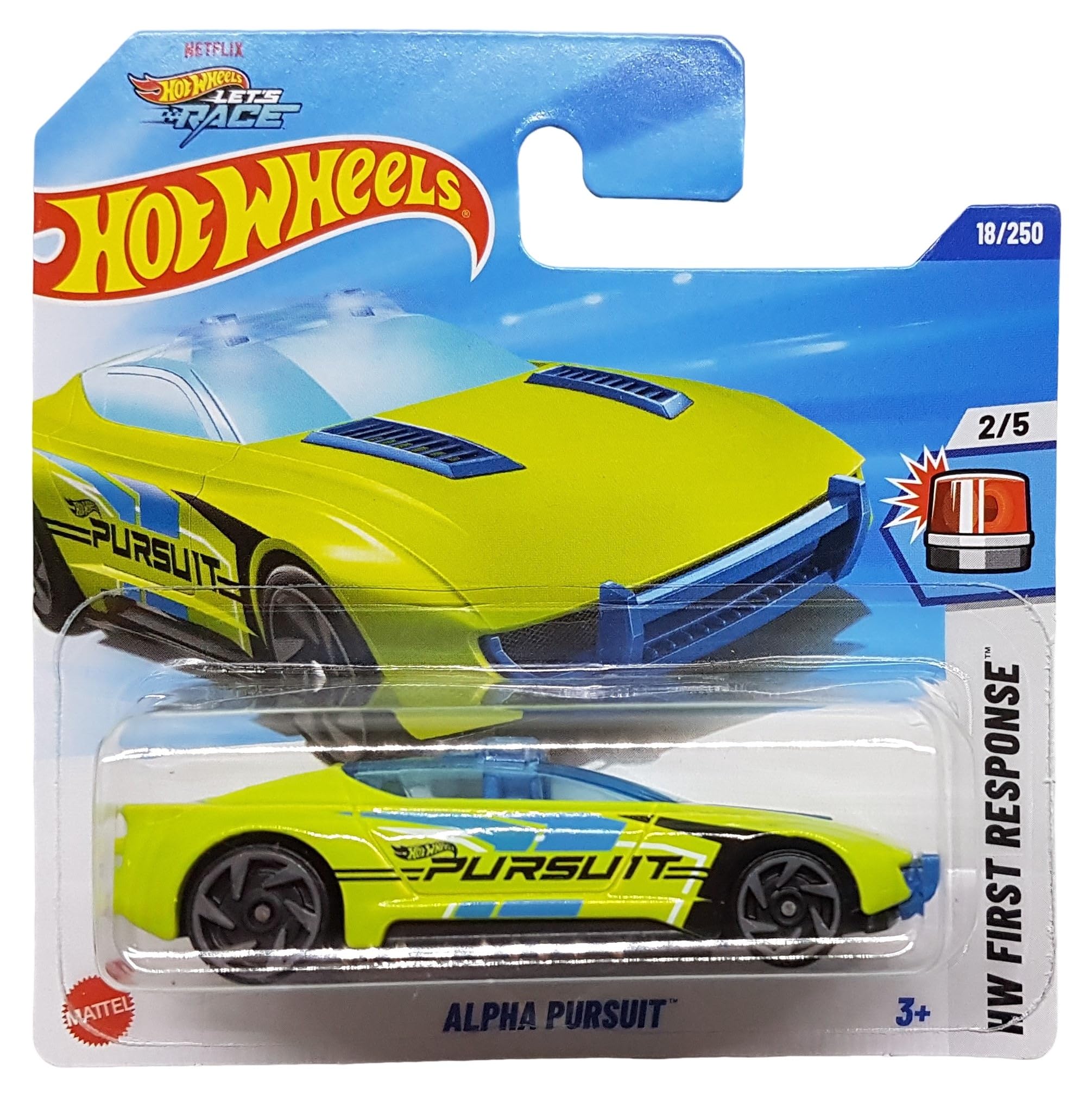 Hot Wheels - Alpha Pursuit - HW First Response 2/5 - HYW71 - Short