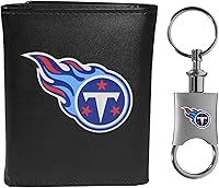 Vista 18 de Siskiyou Sports NFL unisex Tri-fold Wallet & Valet Key Chain