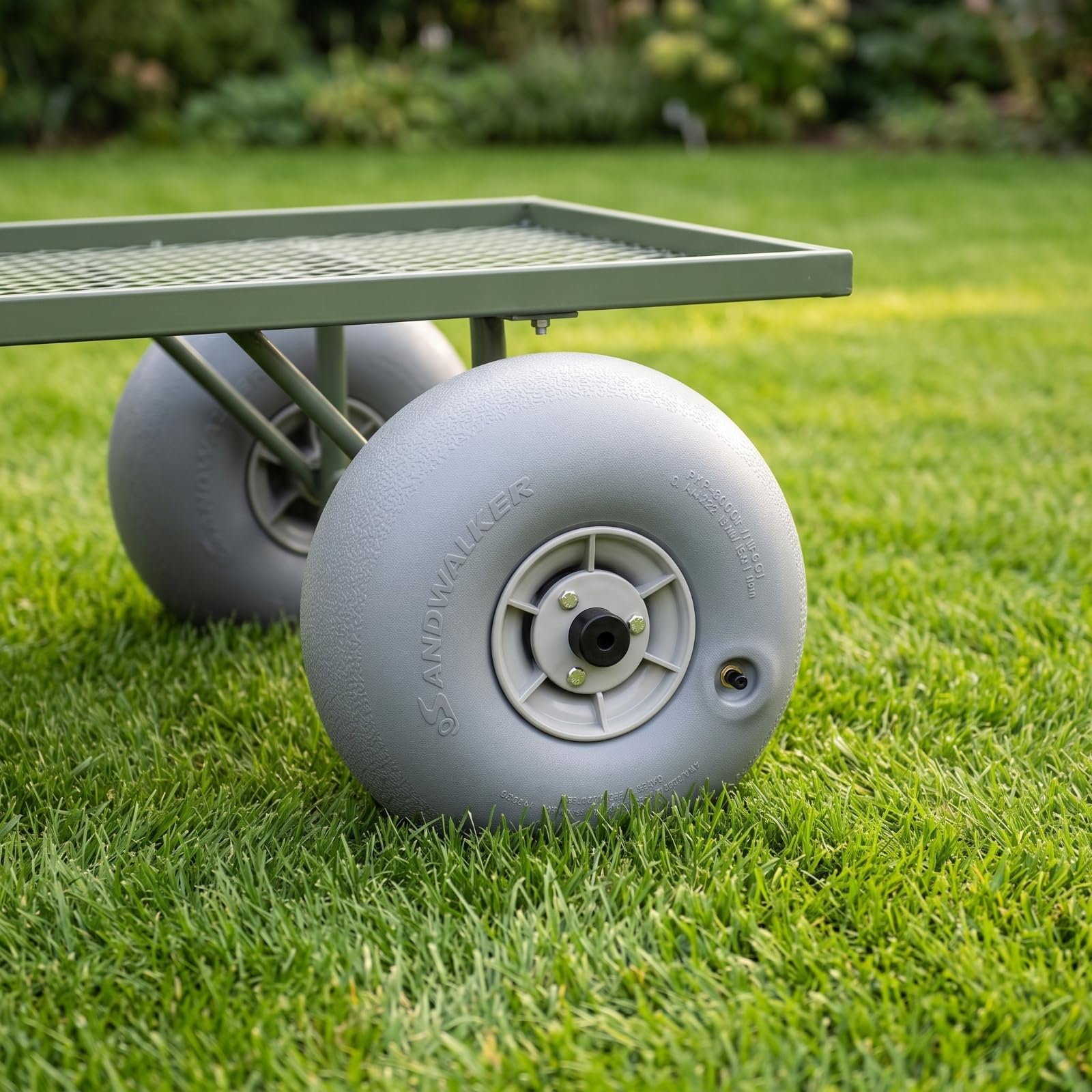 LOVIVER Neumático | Rueda Playa Inflable, Rueda Poliuretano, para Jardín, 22.5MM