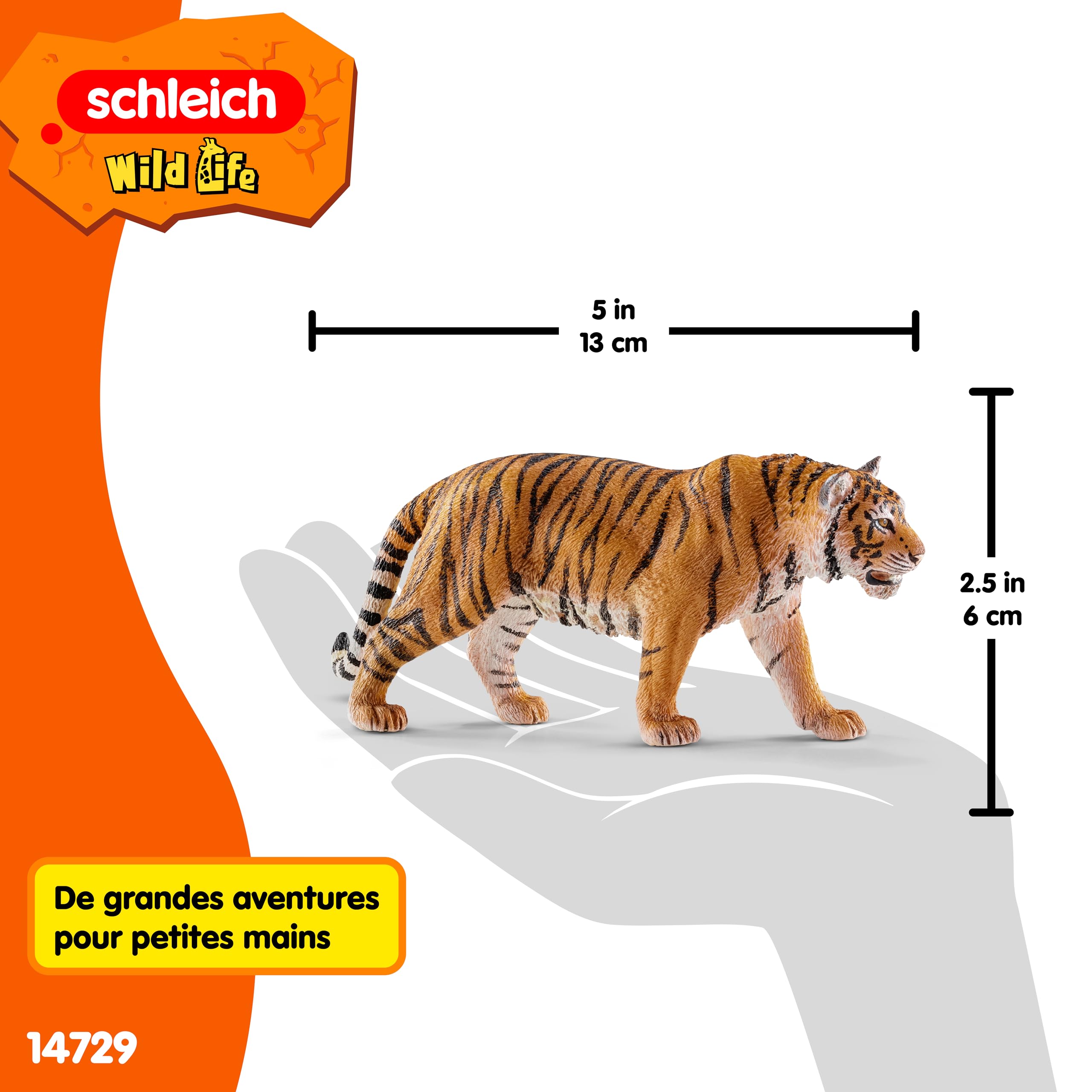 Schleich 14729 Tigre du Bengale mâle