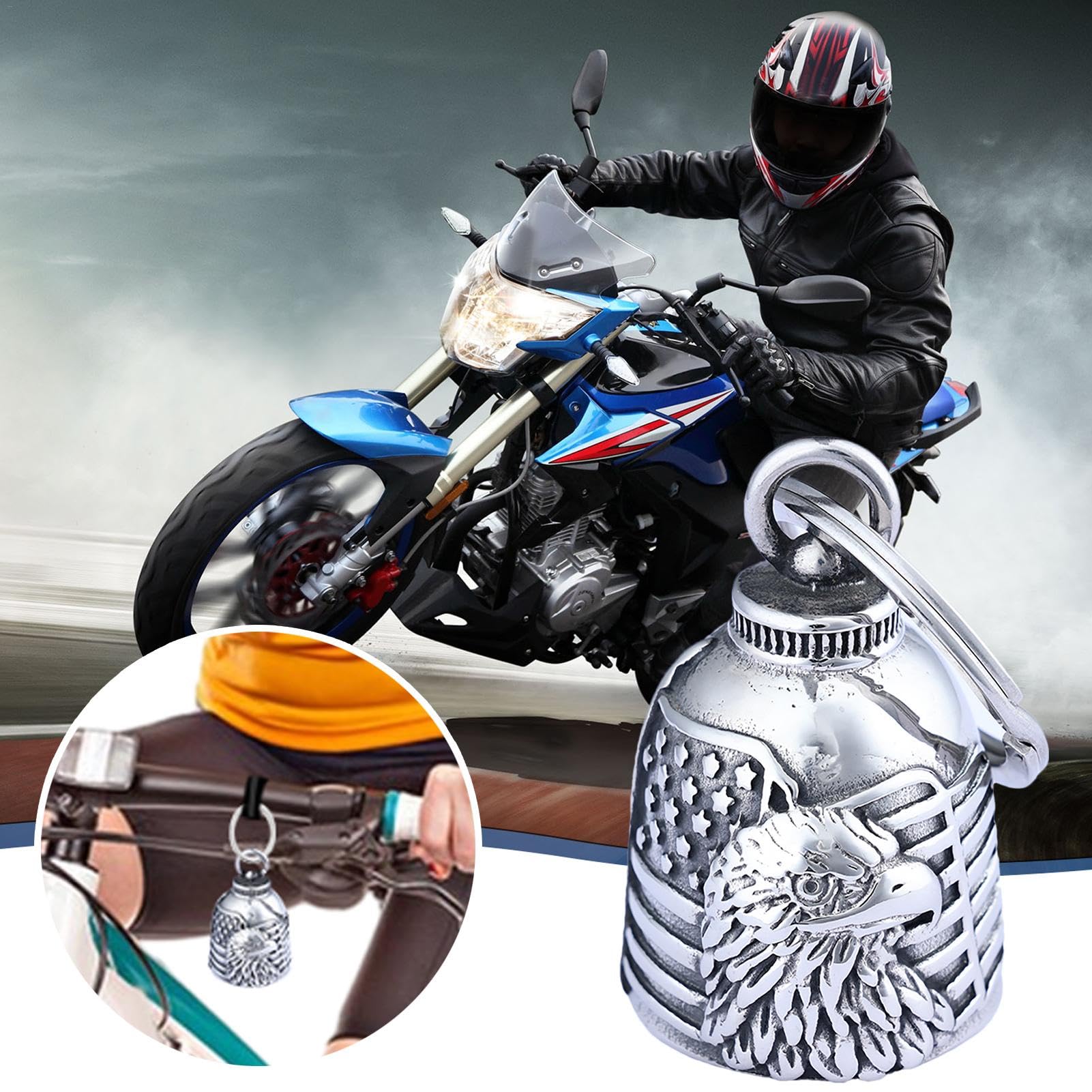 Amazon | オートバイベル 幸運 バイクベル バイクベル イーグル開運