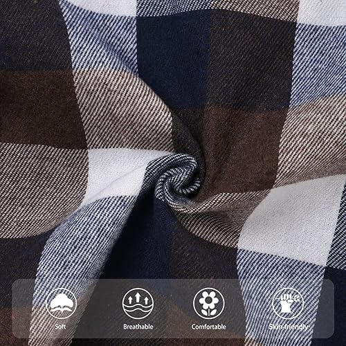 Miniatura 5 de Fuermos Conjunto para niño pequeño - Sudadera y pantalones a cuadros con capucha - Ropa de otoño