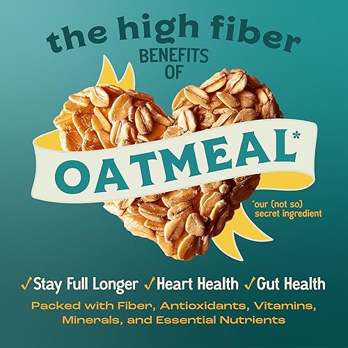 Miniatura 5 de Easy Morning Mezcla de avena para remojar durante la noche, ingredientes orgánicos, naturalmente sin gluten, sin azúcar añadida, desayuno para