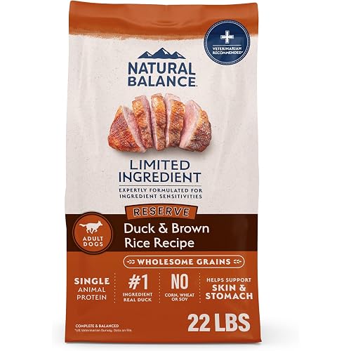 Natural Balance Limited Ingredient, Reserve Duck & Brown Rice, 22 lb