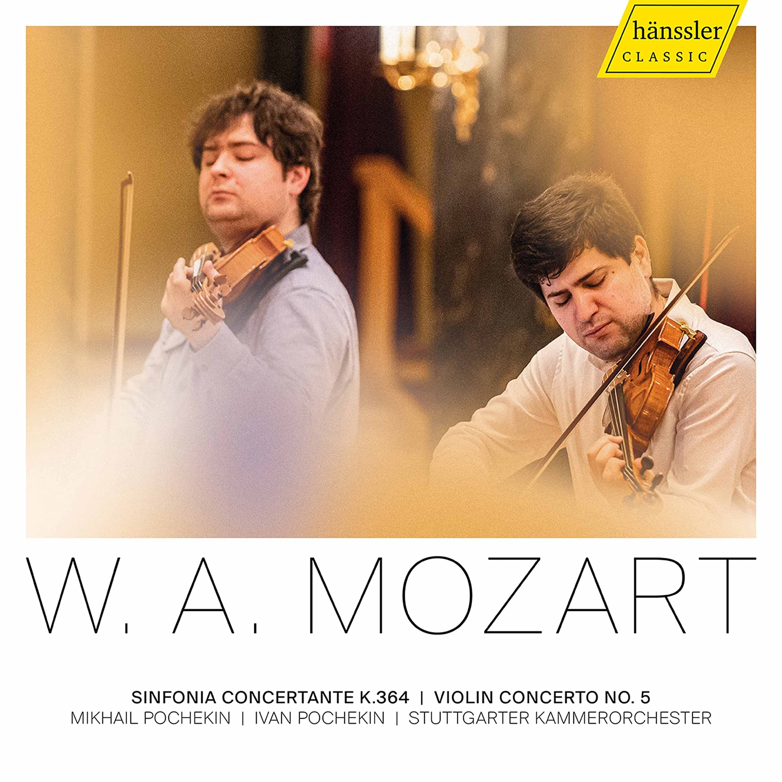Wolfgang Amadeus Mozart: Sinfonia concertante, Violin concerto No.5