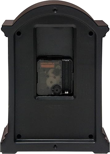 Miniatura 4 de Infinity Instruments Reloj de mesa marrón antiguo para abuelo, 9 x 6, reloj de mesa, mini mesa de escritorio, decoración de repisa, decoración de