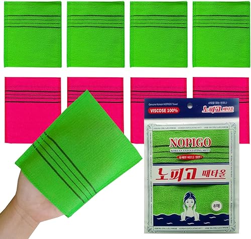 Miniatura 16 de Exfoliante Coreano Exfoliante Coreano para Ducha (verde10 rojo10) verde10, rojo10,verde2 rojo2,Verde 4,verde4 rojo4,Verde8,Multi 6,Verde Rojo,Largo