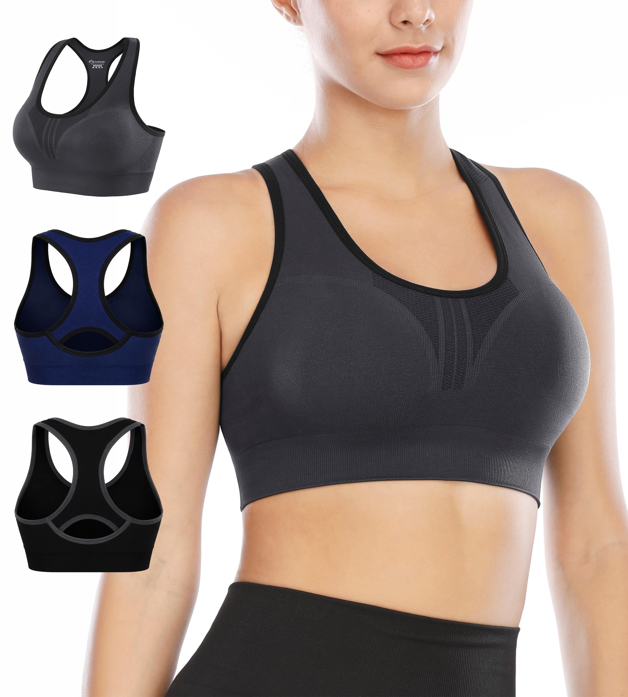 Heathyoga Sports Bra Pack
