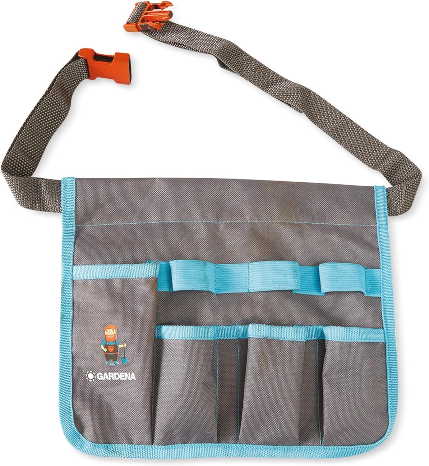 Happy People 16866 Gardena Garden Bag Set with Garden Tools for Children Garden Toy Outdoor Plants Shovel Rake Rake Rake