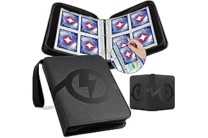 GEAoffice 4 Pocket Trading Card Binder - Your Premium Card Collection Warden