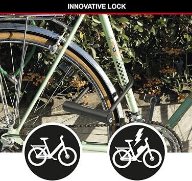 MASTER LOCK U-lock [tuş kilidi] [braketli] 8170EURDPRO - bisikletler için ideal
