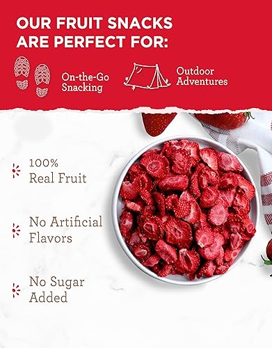 Miniatura 22 de READYWISE - Cocina simple, melocotones liofilizados, 1.16 oz, paquete de 6, vegetariano, sin gluten, aperitivos, melocotones, frutas secas, pre