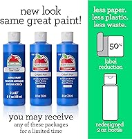 Vista 2 de Apple Barrel - Pintura acrílica en varios colores (8 oz), 20429, verde obscuro (Christmas Green) - (Paquete de 1)