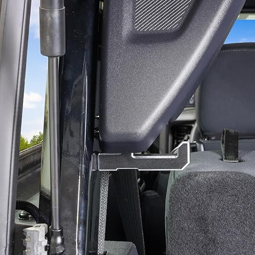 Miniatura 9 de IAG I-Line - Gancho para bolsa de comestibles para maletero trasero (forma de T, 2 piezas) para Ford Bronco 2021+ 24 puertas (no deportivo)