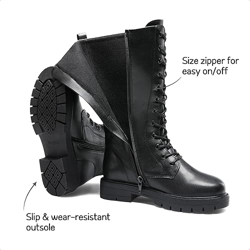 Miniatura 3 de DREAM PAIRS Botas altas hasta la rodilla para niñas, zapatos de equitación de invierno (niños pequeñosniños grandes)