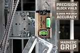 Spec Ops Tools Pocket Level for Framing & Layout, 33% Larger Precision Block Vials, Magnetic, Pocket 4" – view 3