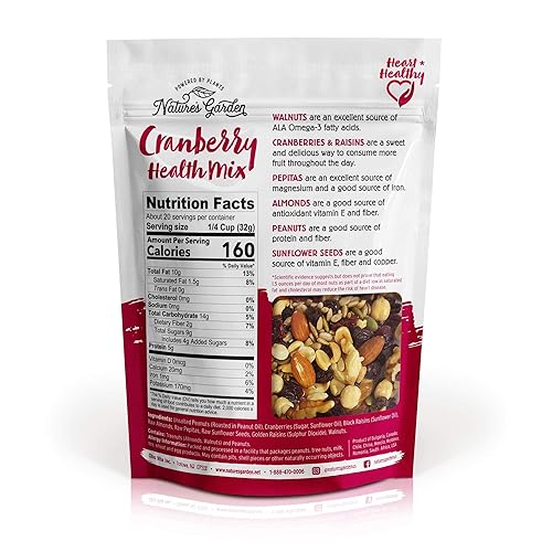 Miniatura 2 de Natures Garden mezcla de frutos secos orgánicos