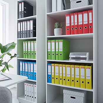 Esselte No.1 Lever Arch File Polypropylene A4 75mm Spine Width Black (Pack 10) 811370 - One To One Office Supplies