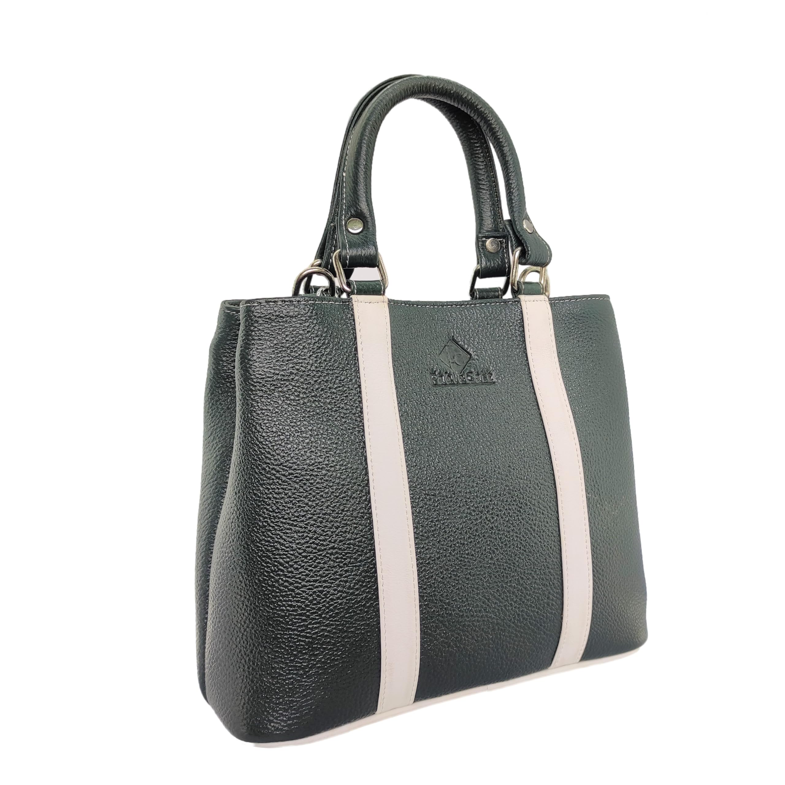 FableCart Genuine Leather Sling Bag for Women with Long Adjustable Strap and Top-Handle (Dark Green) (B0CMML9QD4) Amazon Price History, Amazon Price Tracker