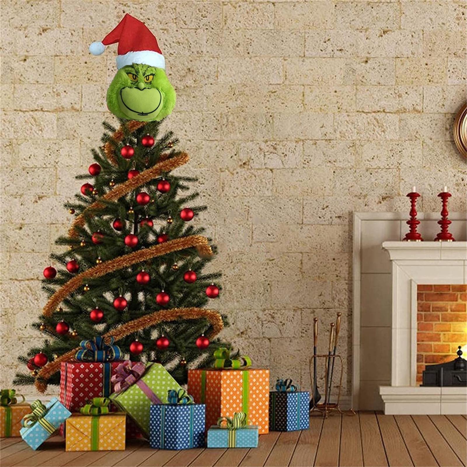 Buy Grinch Tree Topper Head Arm and Legs Grinch Christmas Tree