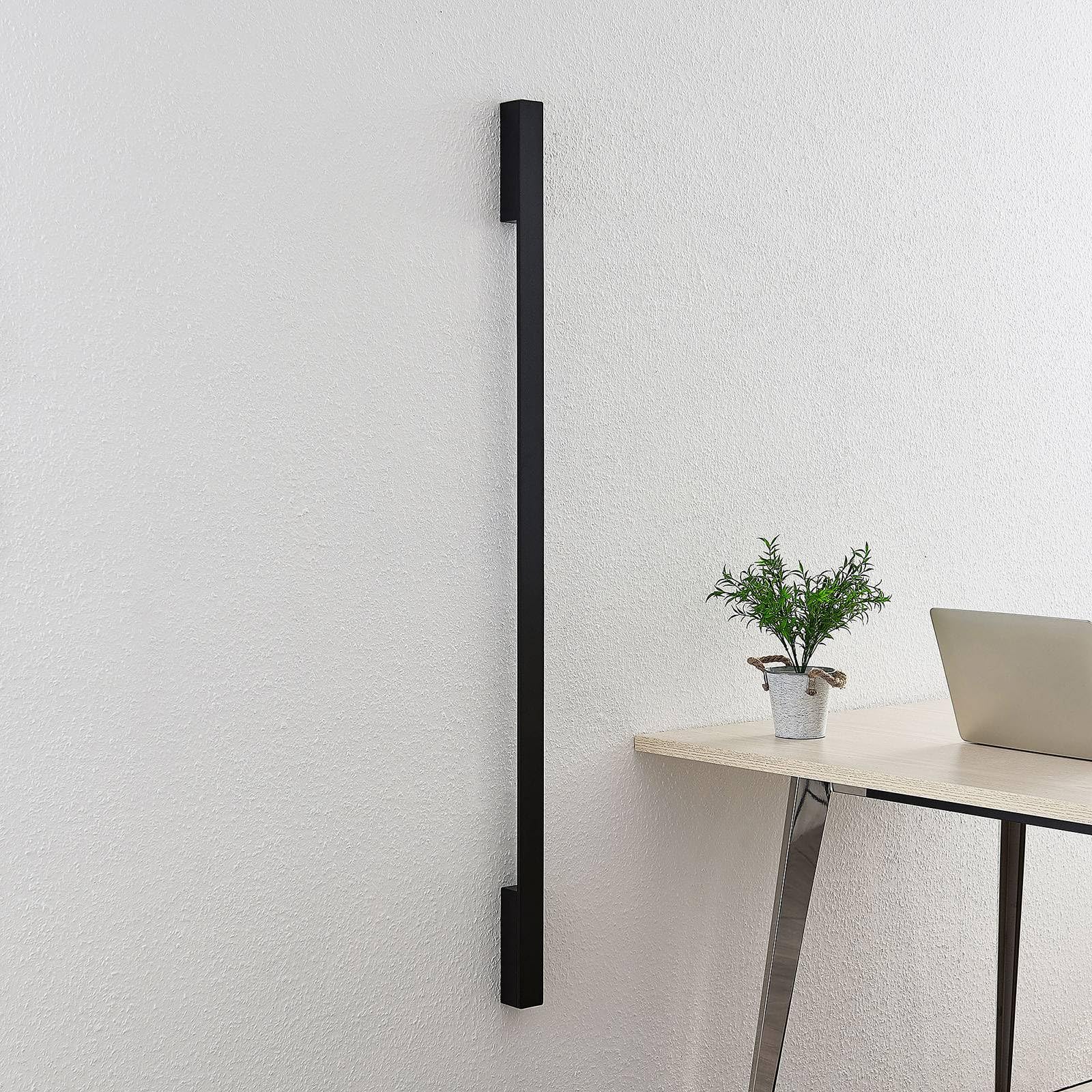 Arcchio LED Wandleuchte, Wandlampe Innen Ivano (Modern) in Schwarz aus Aluminium (2 flammig) - Wandstrahler Wandbeleuchtung Schlafzimmer/Wohnzimmer Flurleuchte