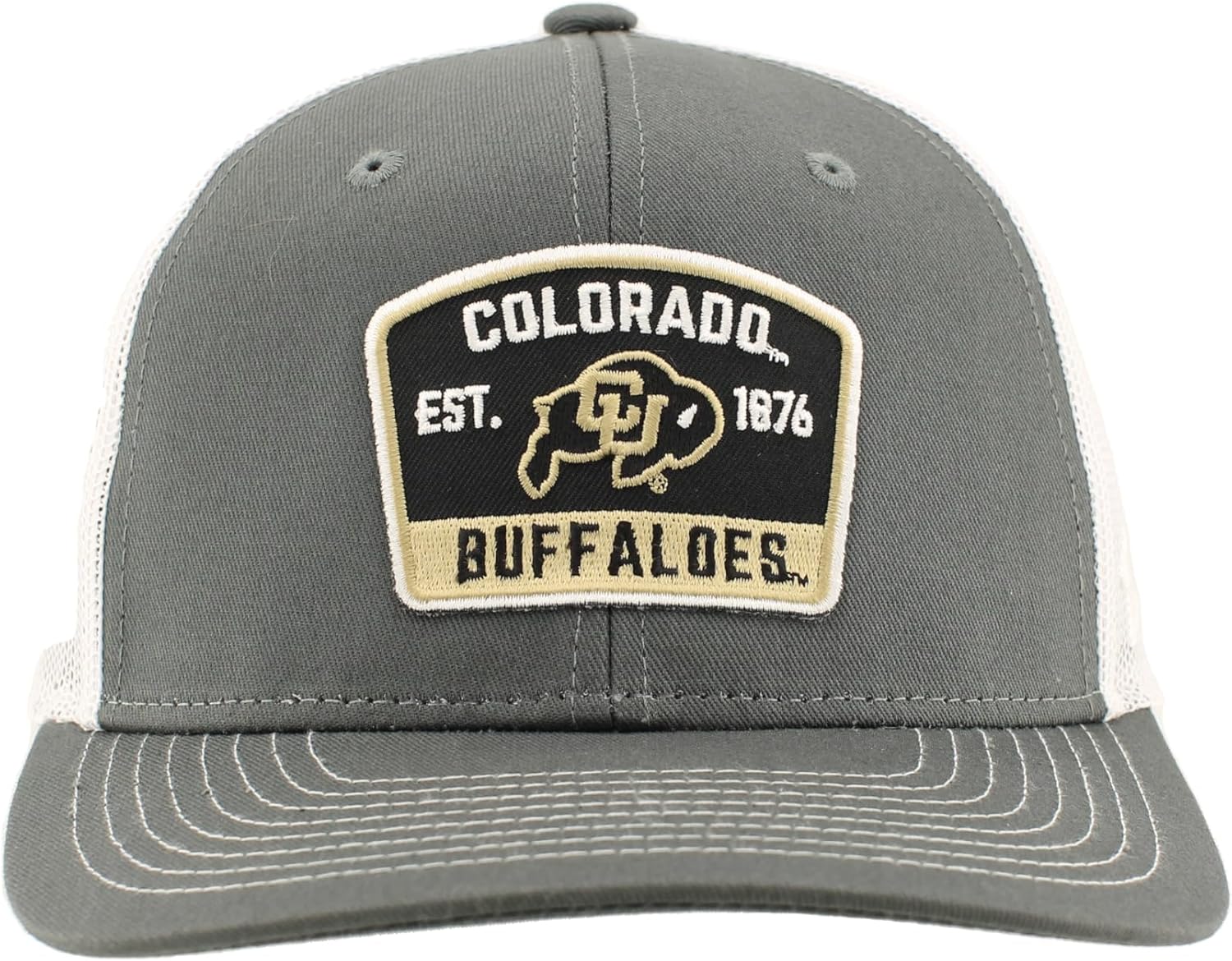 ZHATS Standard NCAA Officially Licensed Trucker Hat Dakota Switchback Patch, Secondary Team Color, One Size - Image 2