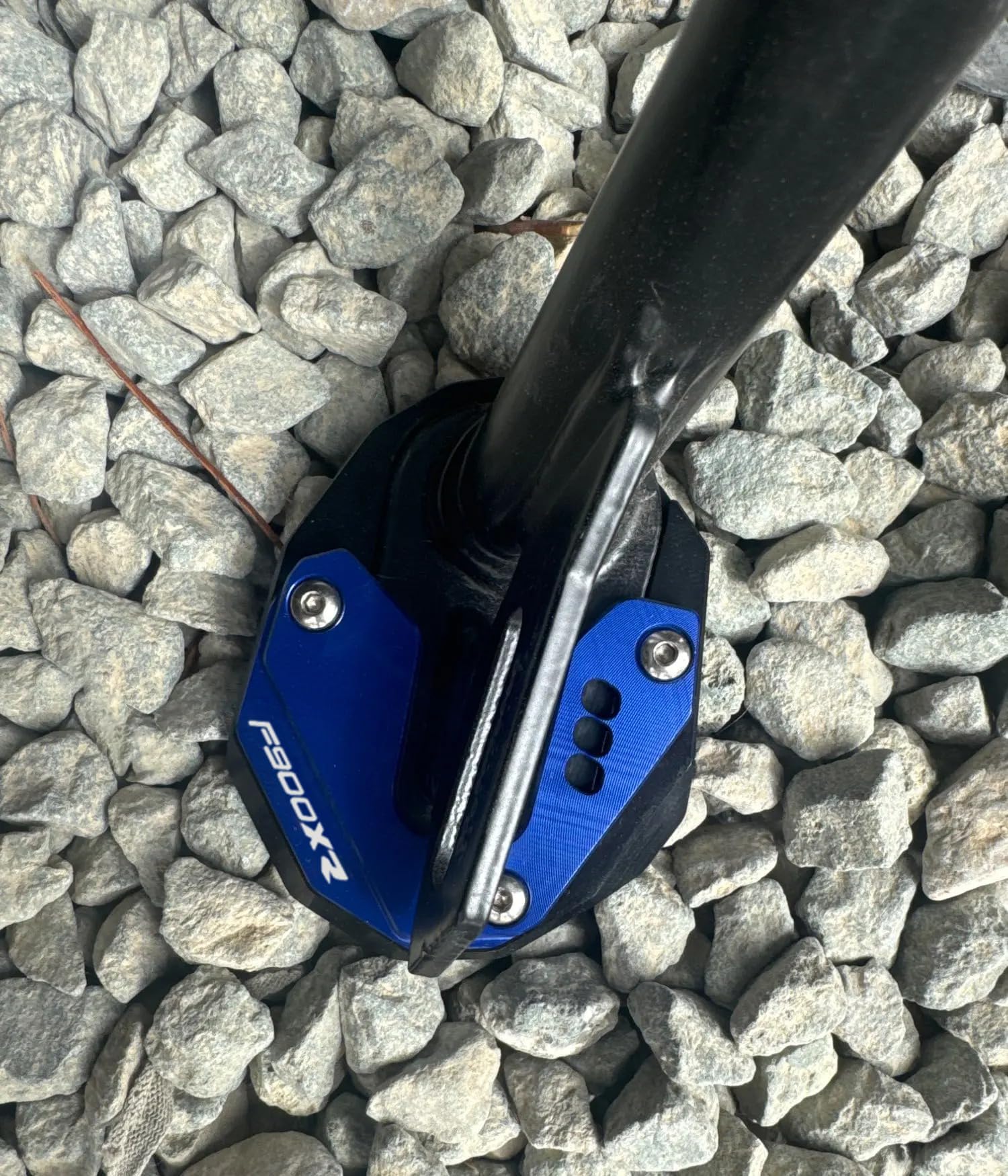 Estensione Cavalletto Laterale Moto Accessori per F900 R XR F900XR F 900 XR 2020 2021 2022 2023 (Blu)